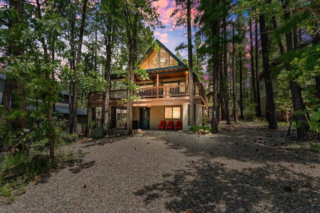 Luxury Cabin Oasis Getaway Heart Of Munds Park ภายนอก รูปภาพ